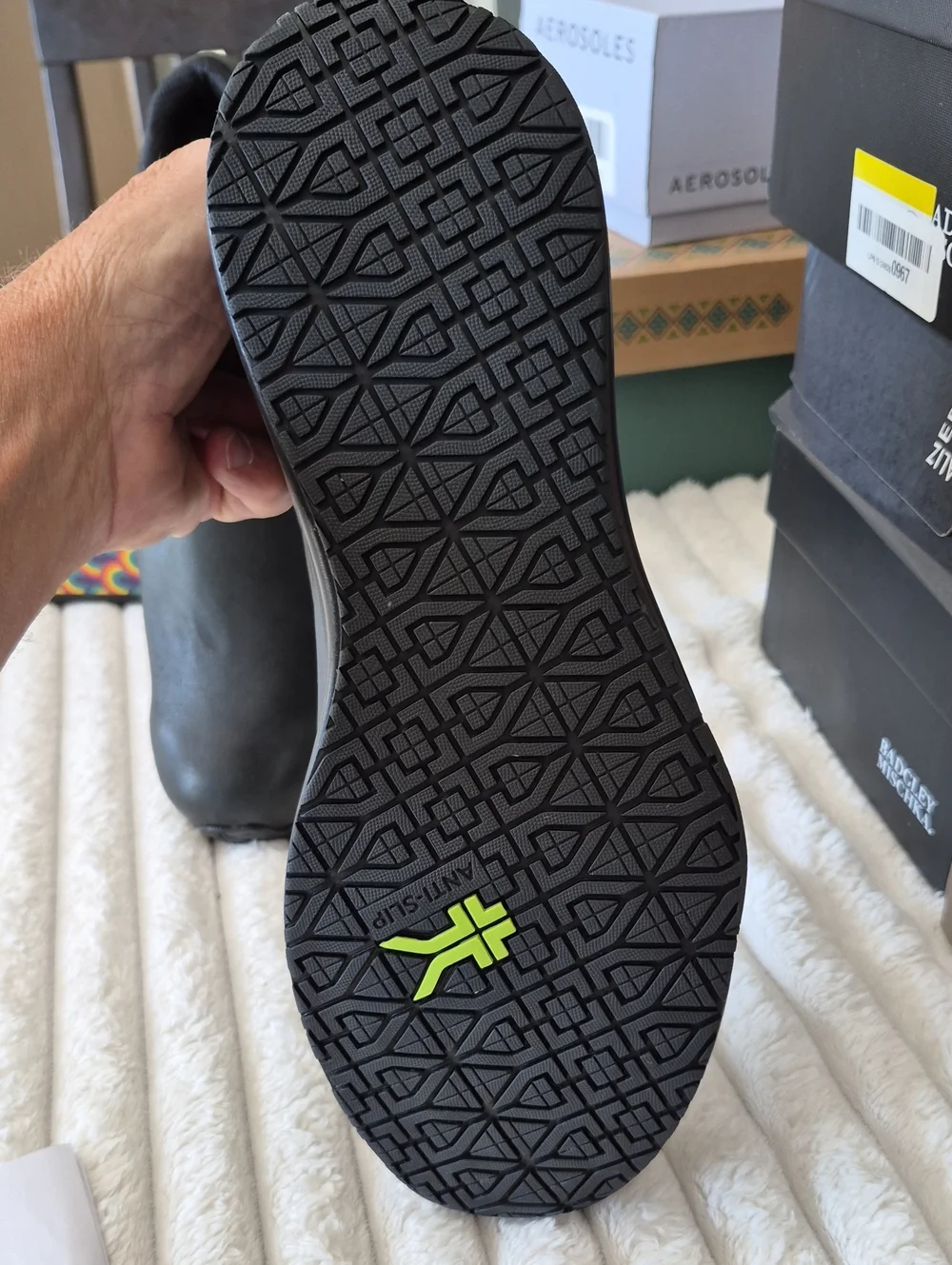 KURU KIVI 2 ANTI-SLIP SLIP-ON SHOES FOR CHEFS ORTHOPEDIC MEN'S SZ 11.5 WIDE $169